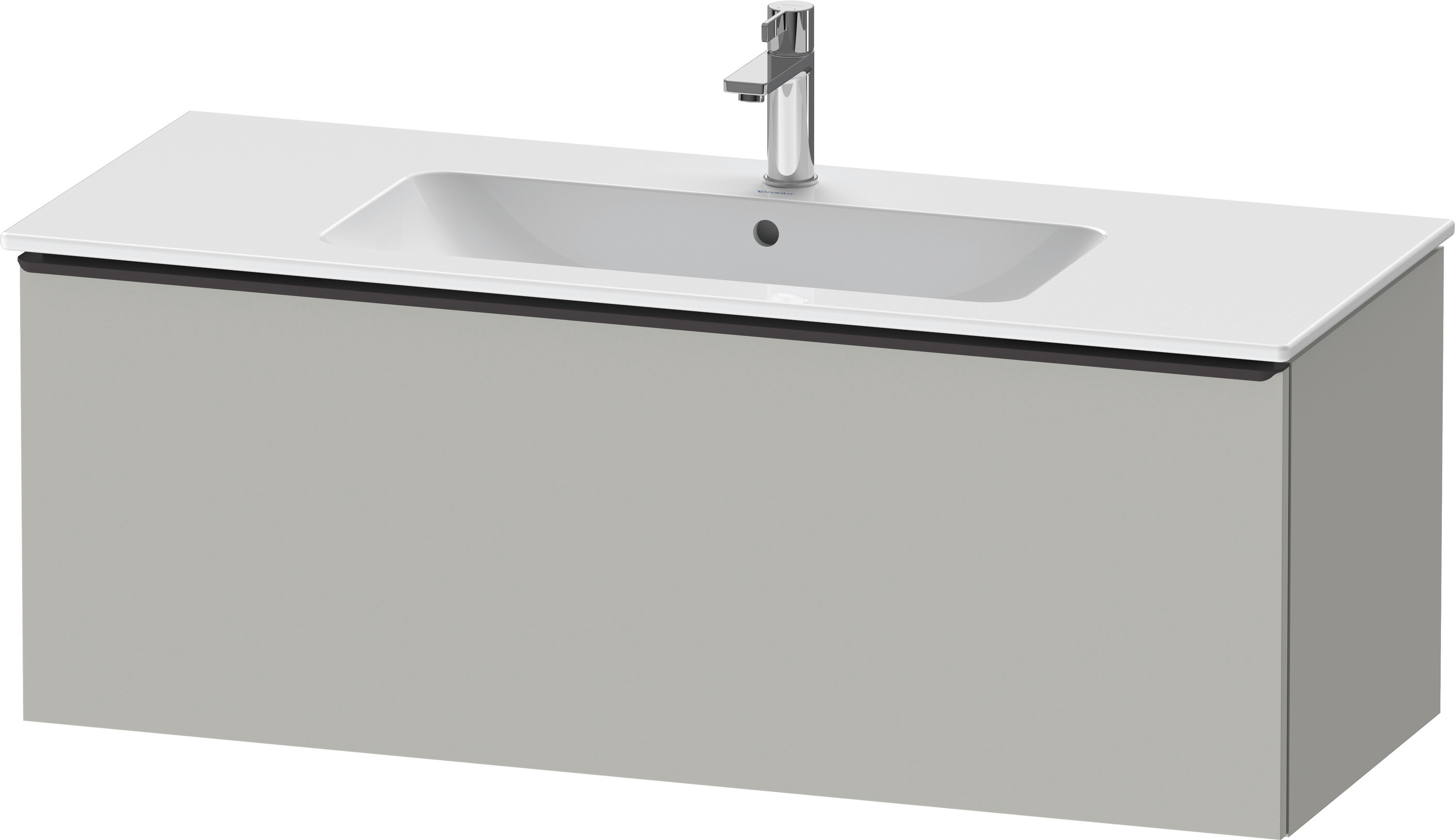 Duravit D-Neo WTU,Wdh,Ausz:1,Gr:Diamant Schw. 1210x462x440mm,Betongrau Matt,Dekor