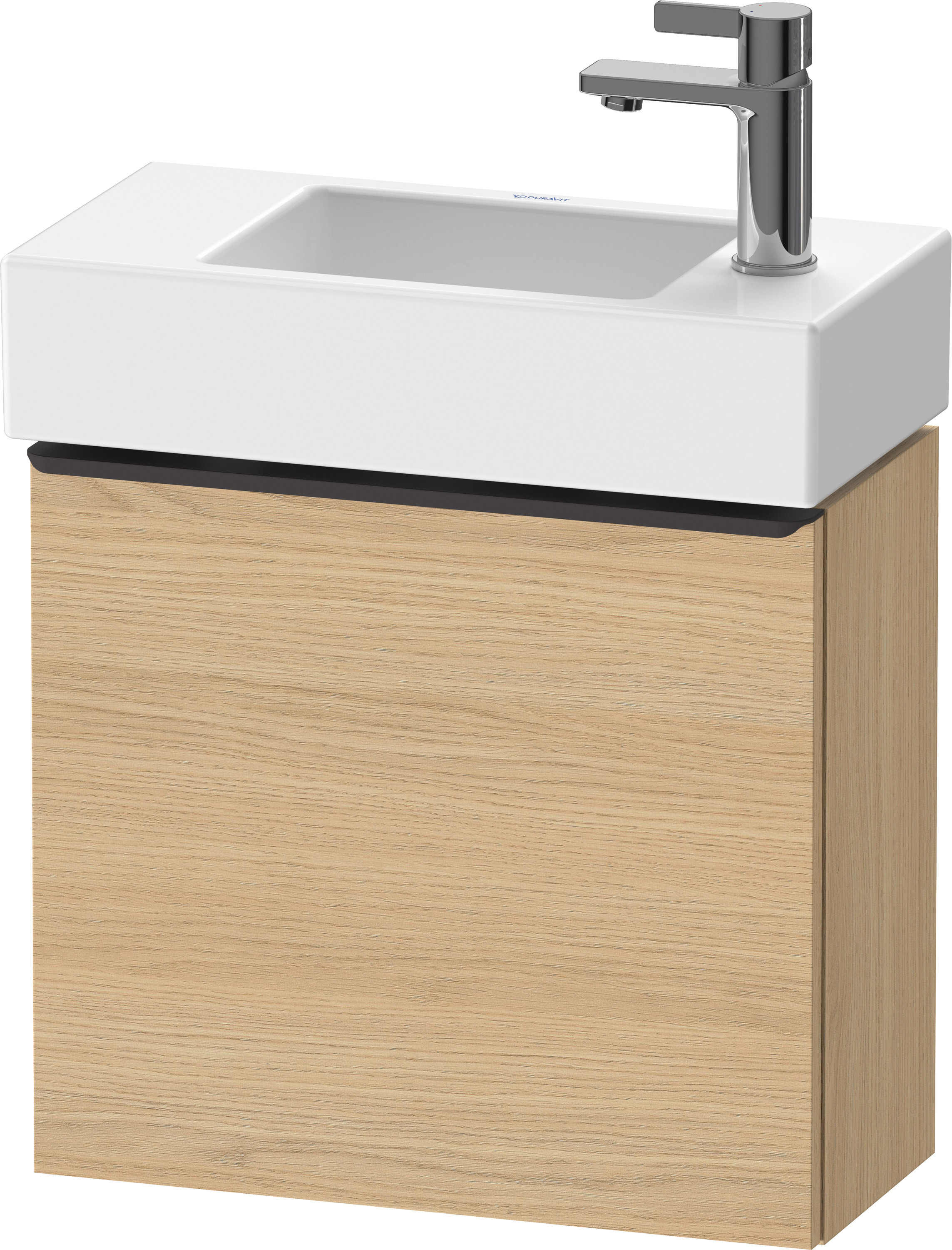 Duravit D-Neo WTU,Wdh,Tür:1,TA:LI,Gr:Dia.Schw 484x222x440mm,Natur Eiche Matt,Dekor