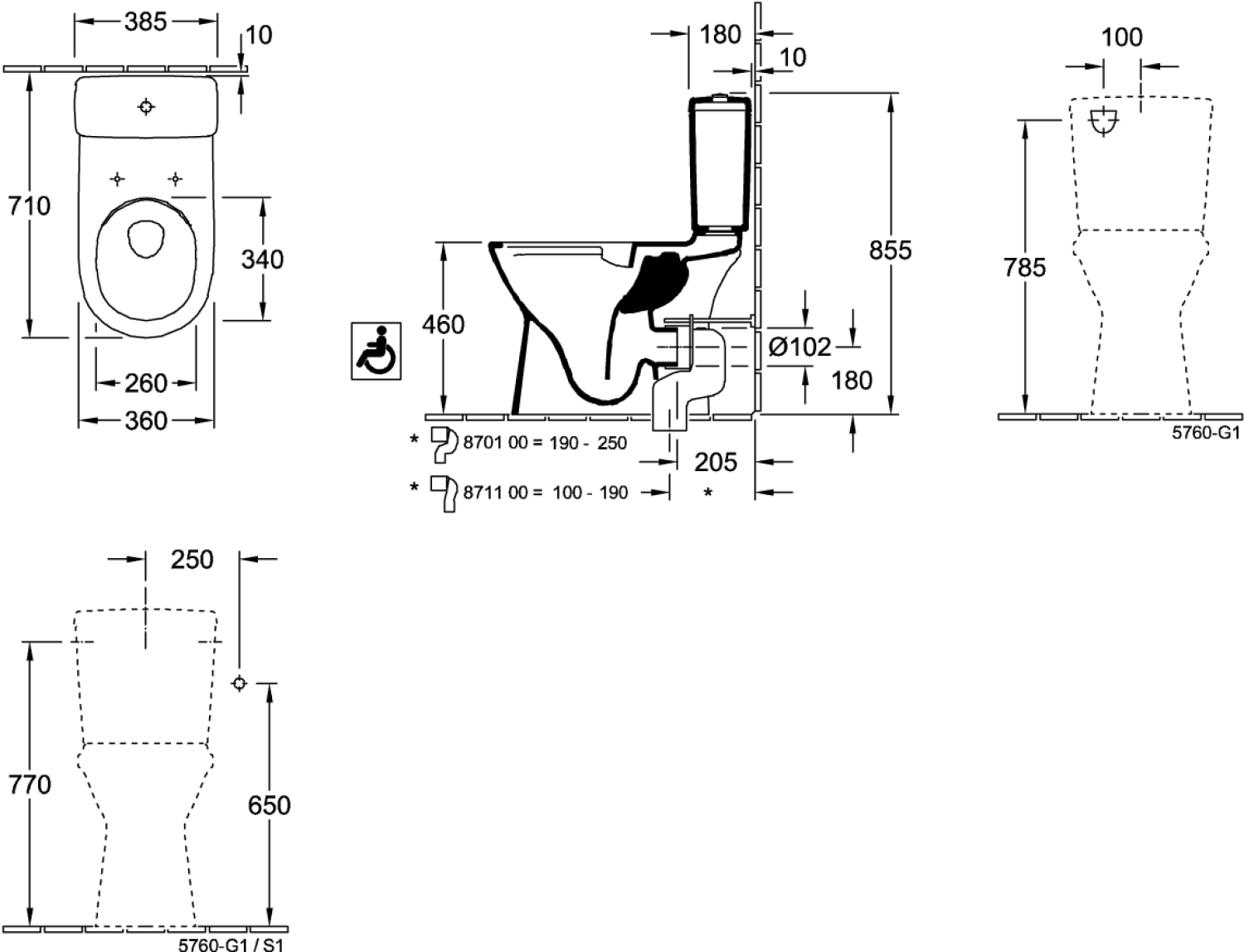 VB T-WC f. Komb ViCare 360x680x460mm ov bodenst Abg waagr DF weAlpinc+