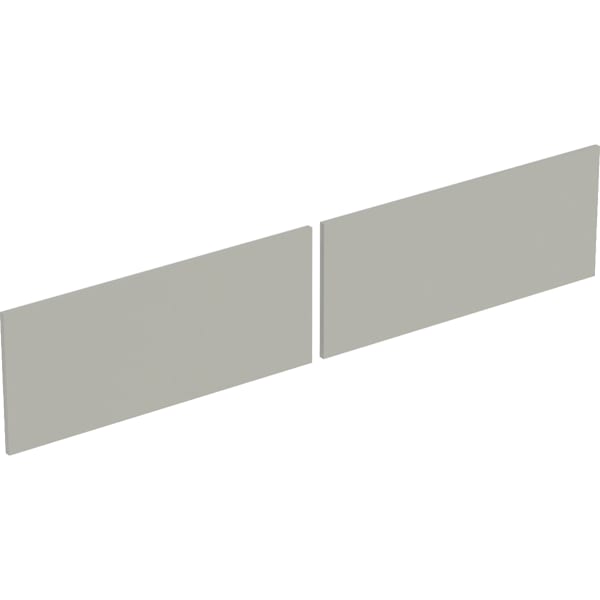 Geberit Set Schubladenfront (2 St.) für Xeno2 US für Breite WT 160 cm, greige