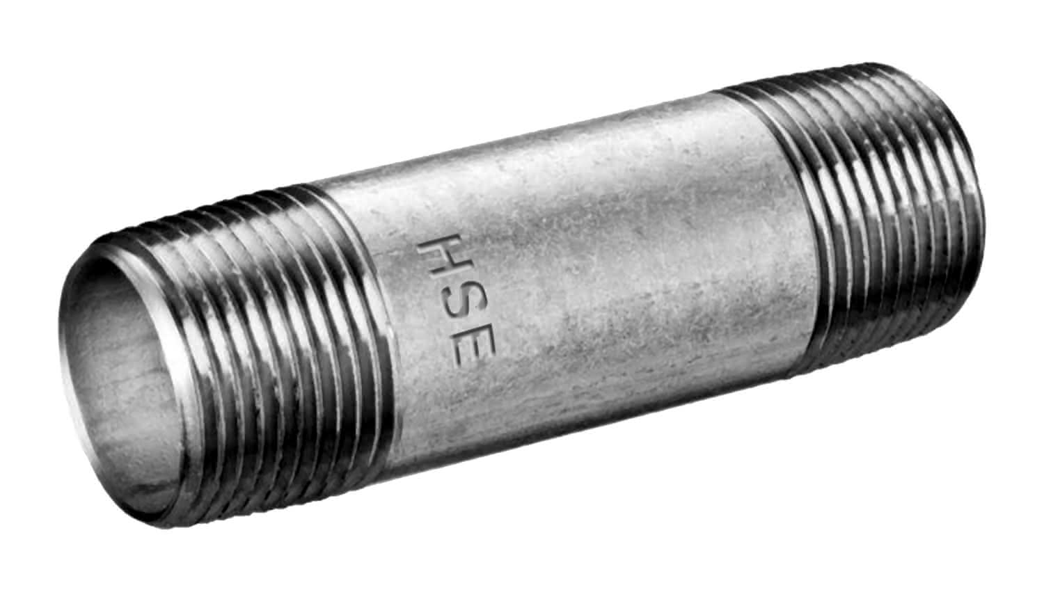 Rohrnippel Nr.23 2"x90mm DIN EN 10241 verzinkt, geschweisst Rohrnippel Nr.23 2"x90mm DIN EN 10241 verzinkt, geschweisst