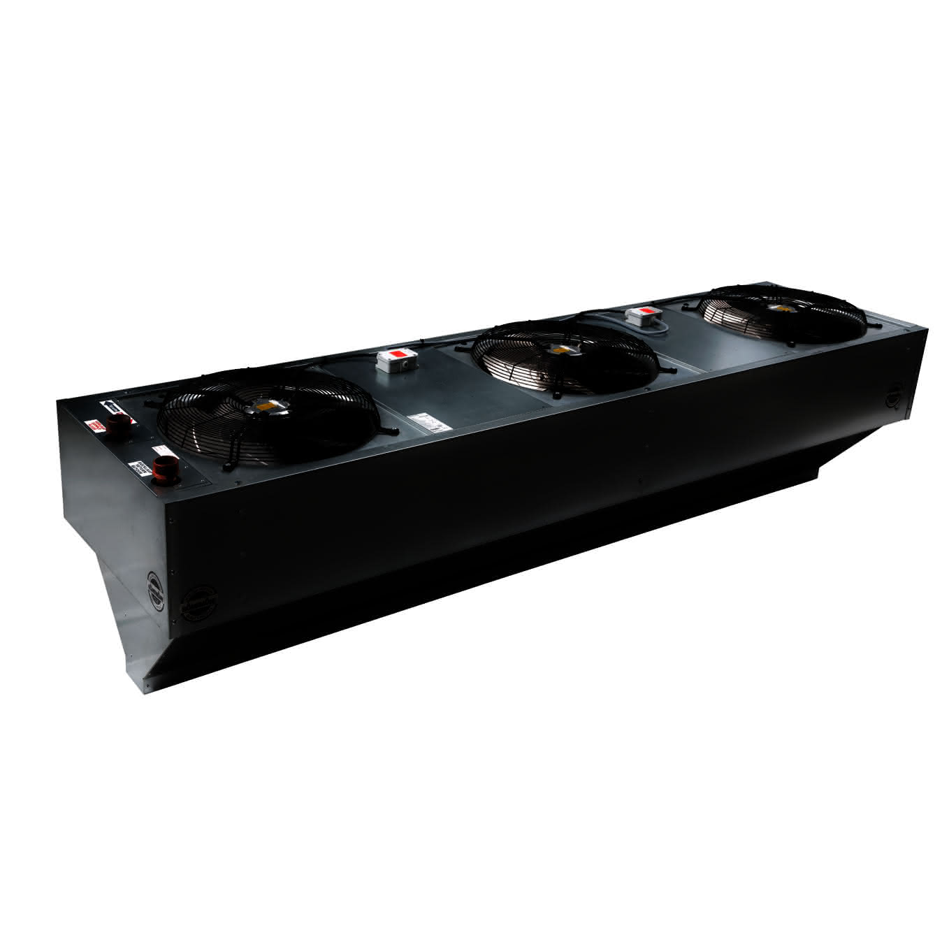Kampmann ProtecTor Luftschleier Typ 0402066 WTA CU alu. L:4000, B: 740 mm