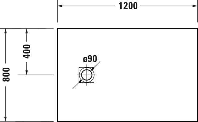 DU Sustano Duschwanne R.Ek 1200x800x30 Mineralguss,Hellgrau Matt