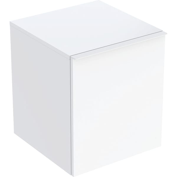 Geberit Acanto Seitenschrank mit 1 Schublade 1 i.Schubl., 45,2x52x47,5cm, weiß hgl.