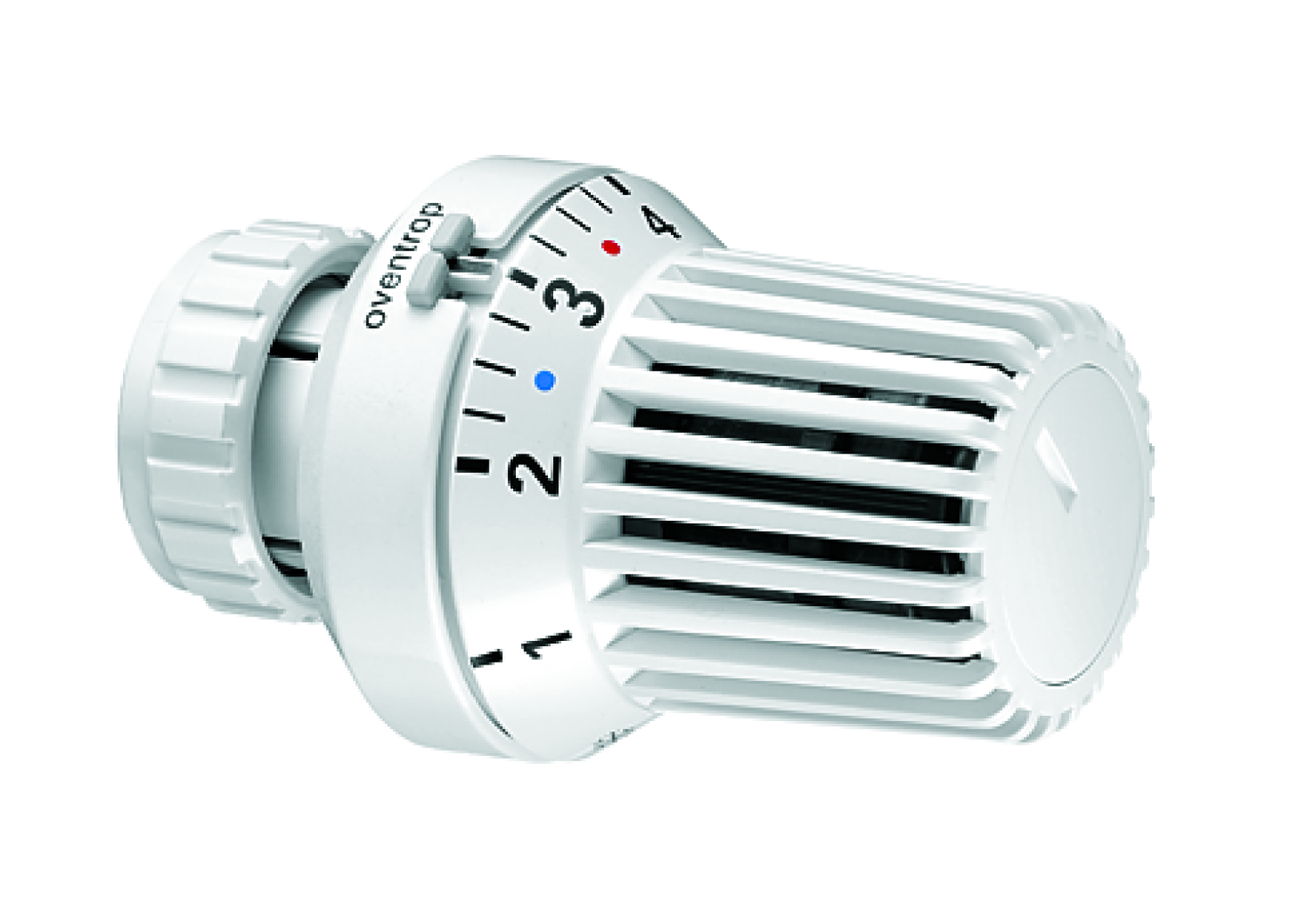 OVENTROP-Thermostat "Uni XD" 7-28 C, 0 * 1-5, Flüssig-Fühler, weiß