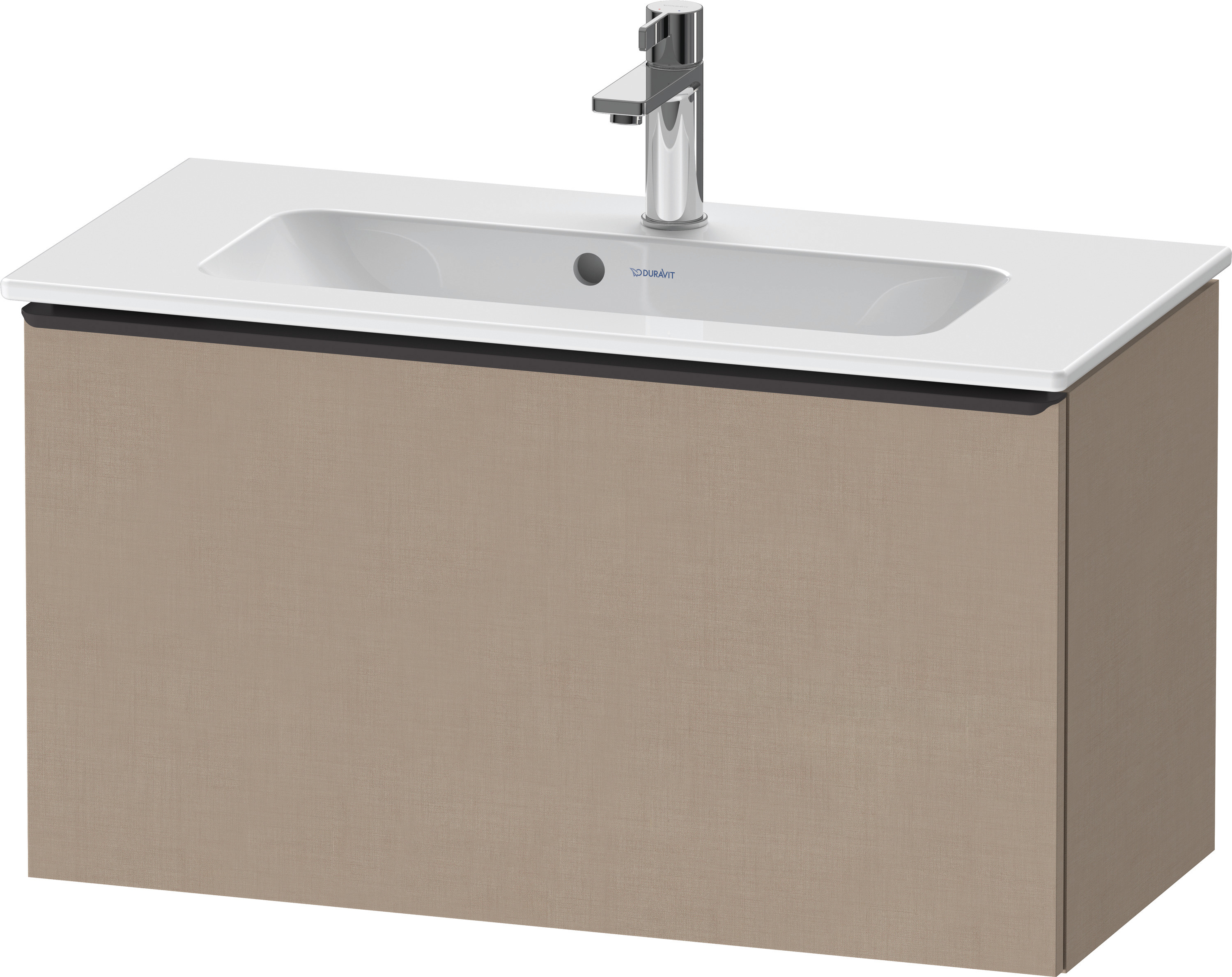 Duravit D-Neo WTU,Wdh,Ausz:1,Gr:Diamant Schw. 810x372x440mm,Leinen Matt, Dekor