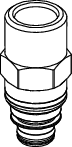 TECE-Wasseranschlussnippel 1/2" für Base- und Compact-Spülkästen