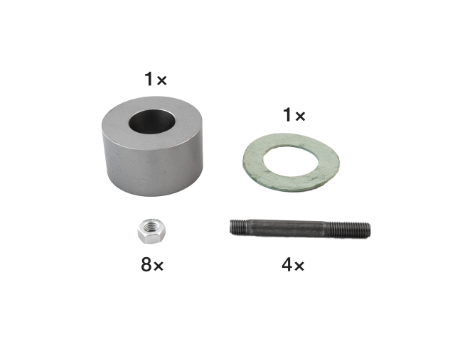 BIRAL Zubehör HLKKS Zwischenstück Z36, DN40, 50mm