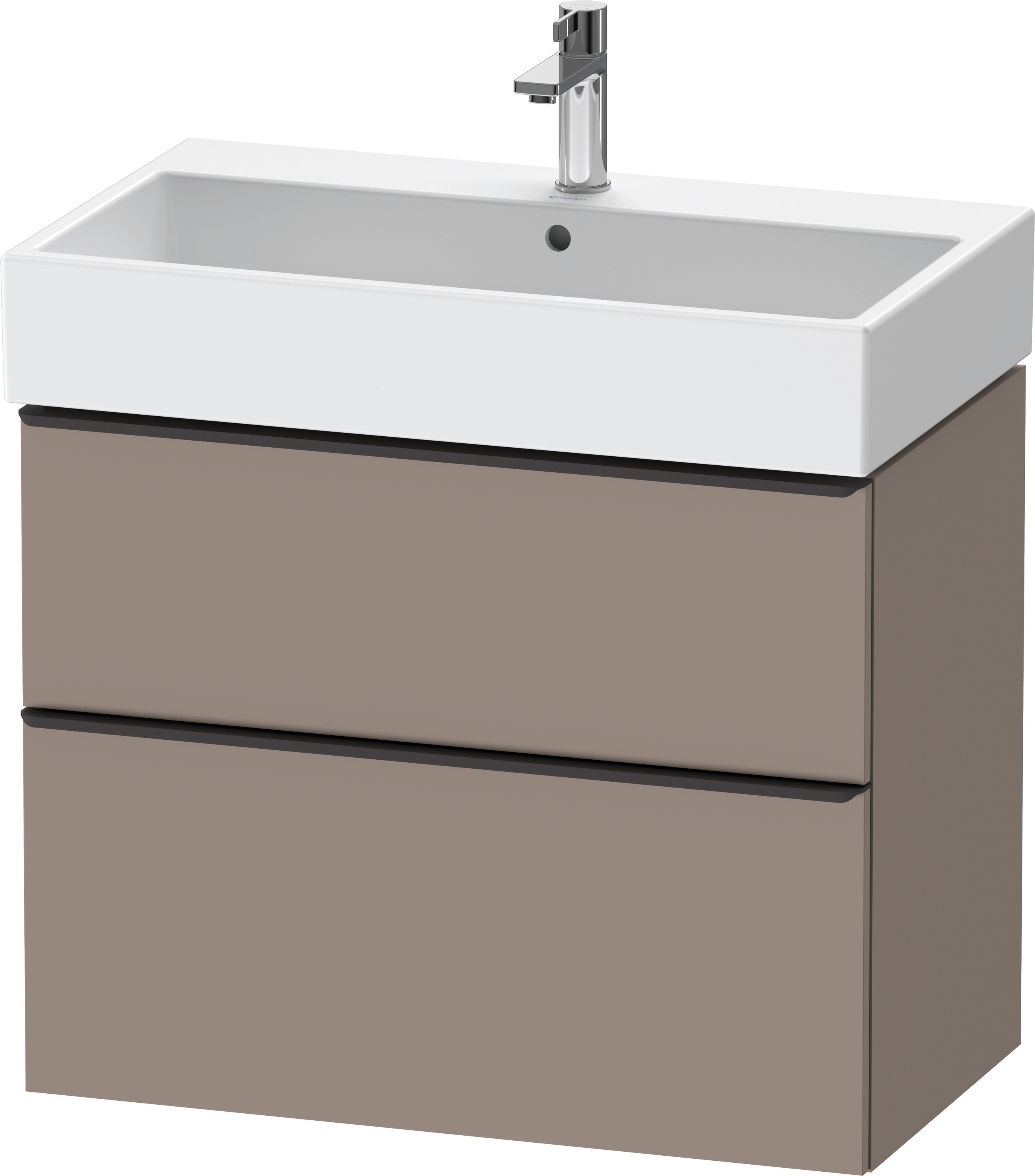 Duravit D-Neo WTU,Ausz:1,Schubk:1,GR:Dia.Schw 784x442x625mm,Wandh,Basalt Matt,Dekor