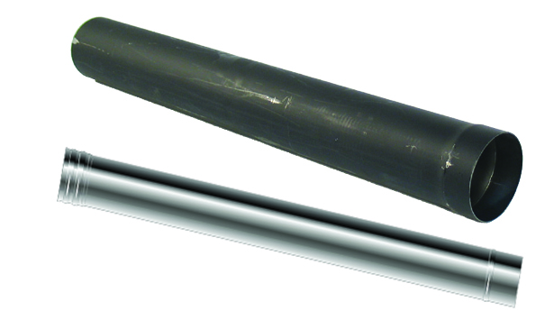 SOLARFOCUS EDELSTAHL ABGASROHR DM 100 mm, Länge 1000 mm SOLARFOCUS EDELSTAHL ABGASROHR DM 100 mm, Länge 1000 mm
