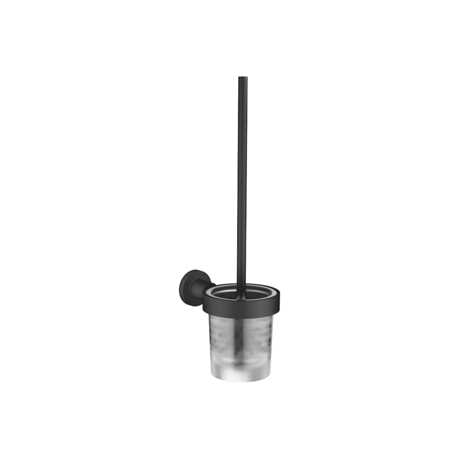 DO Toiletten-Bürstengarnitur, Wandmodell TARA 83900892 Schwarz matt
