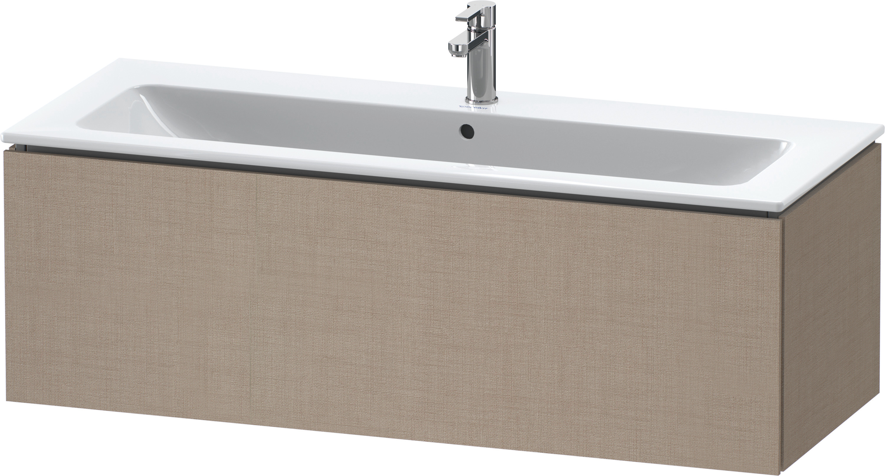 Duravit WTU wandh. L-Cube 481x1220x400mm 1 Auszug, f.233612, Leinen