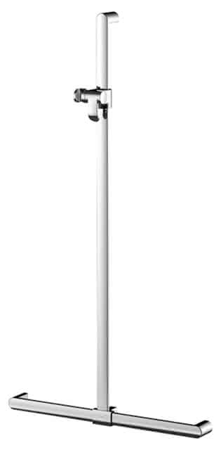 KEUCO Duschhandlauf Elegance 31614, verchr. Brausestange, 628/1142 mm