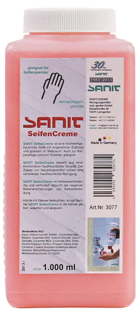 SANIT-CHEMIE SeifenCreme 1.000 ml Flasche