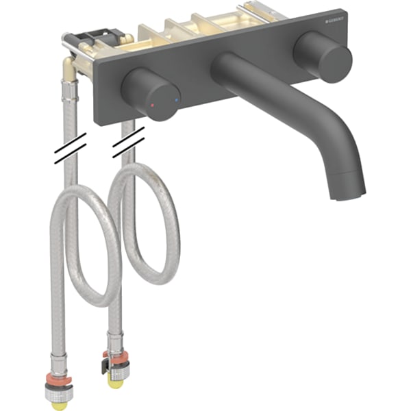 Geberit ONE WT-Arm. rundes Des. W.-Mont. 2Gr. für UP-Funktionsbox, L:20cm ,swm/Etc