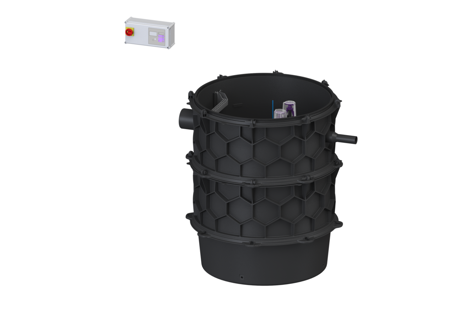 KESSEL-Pumpstation Aquapump XL Duo, STZ 2500-S1