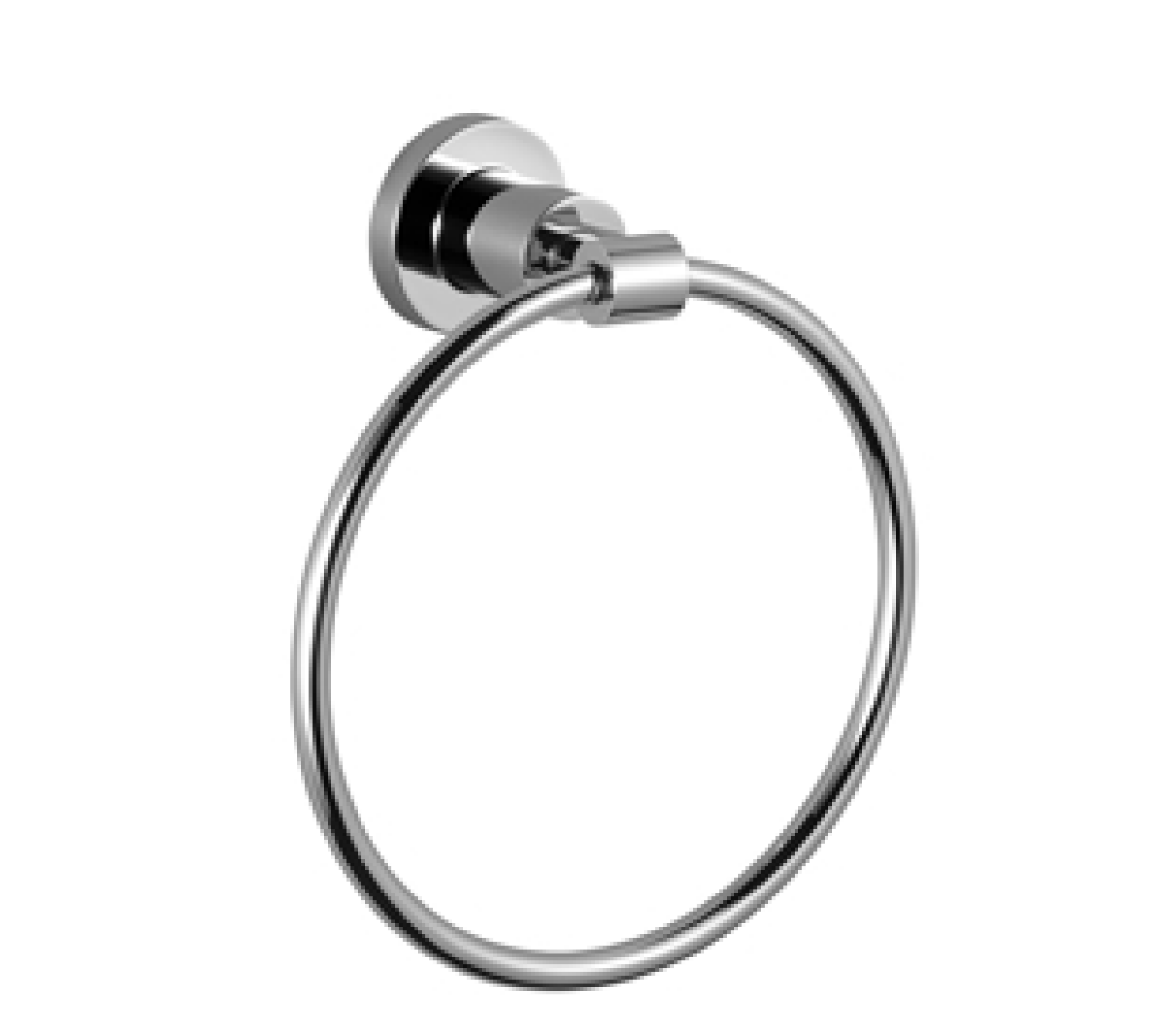 DO Handtuchring, rund TARA 83200892 Messing gebürstet (23kt Gold)