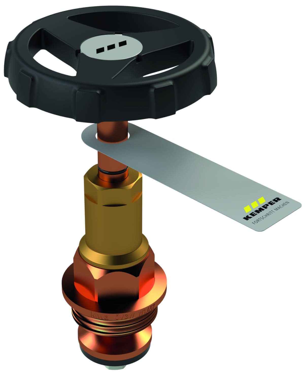 KEMPER Absperr-Oberteil RG EPDM-Sitzdichtung DN20