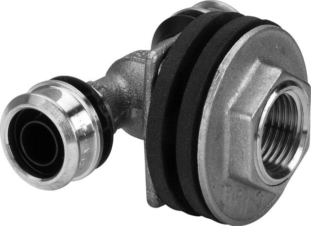 Viega Doppelwanddurchführung SC Raxofix 5332.81 in 16mmxRp1/2xG3/4x25mm Sibr