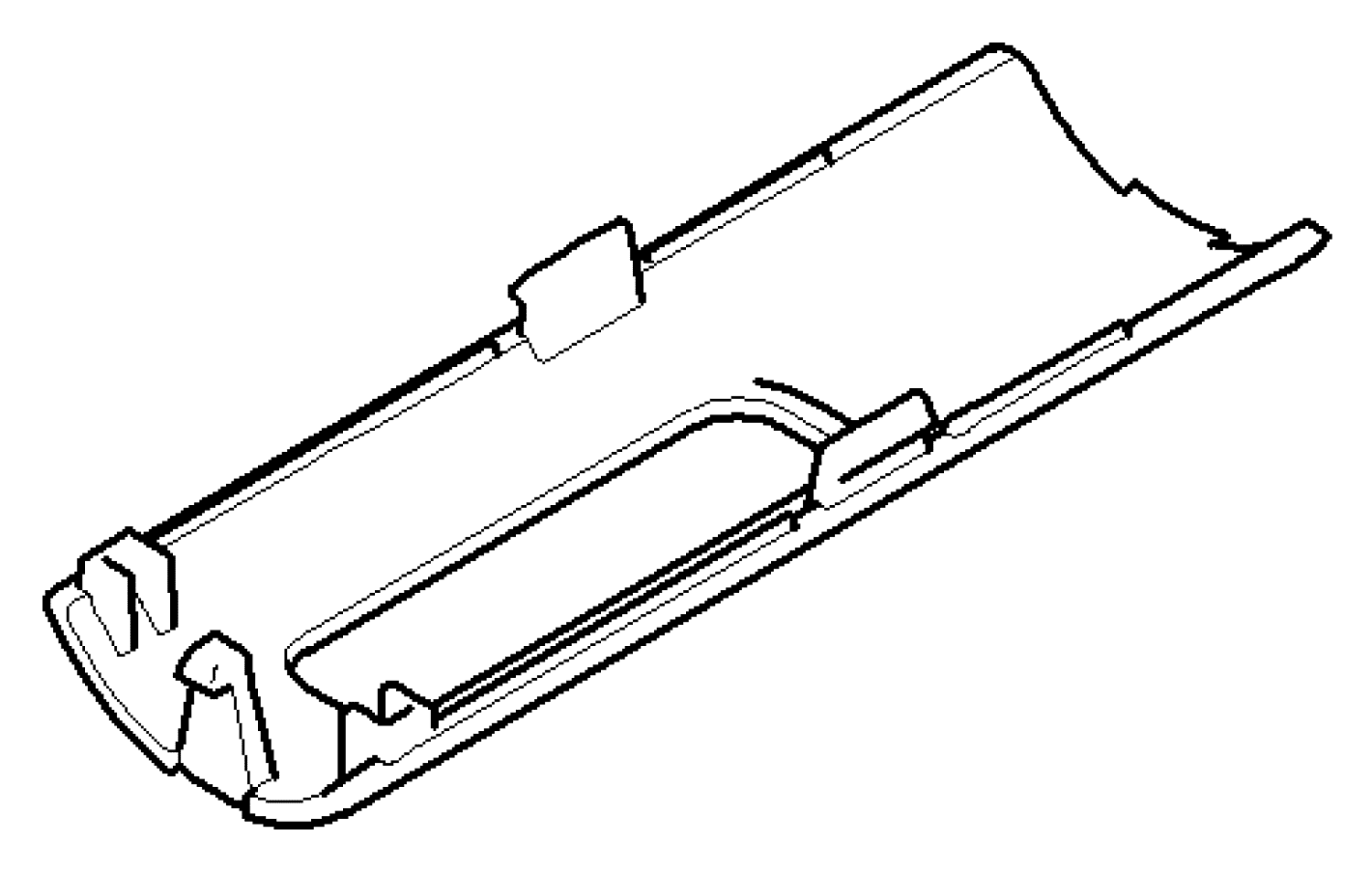 DO Abdeckung ERSATZTEILE 091102282 67 x 22 x 10 mm