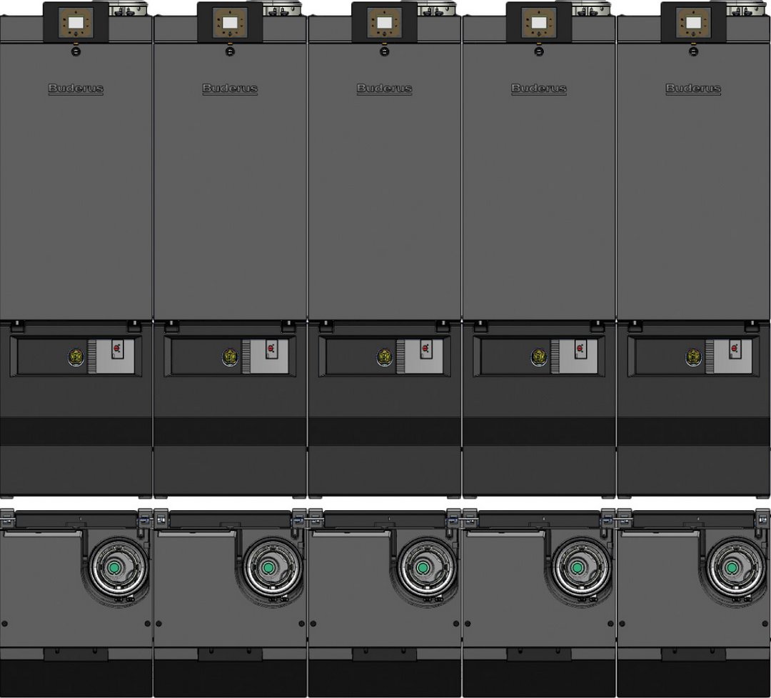 BOSCH Installationszub. TL5 ohne Weiche Anschlussset für 5er Kaskade GC7000 WP