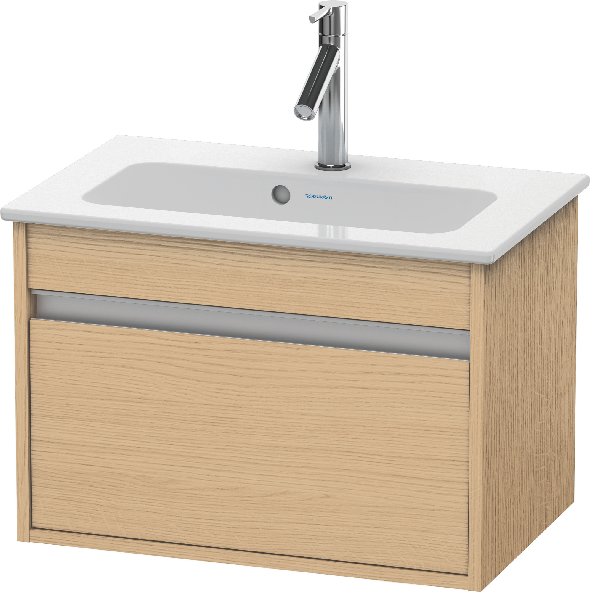 Duravit WTU Ketho Compact 410x600x385mm 1 Auszug, Eiche Natur