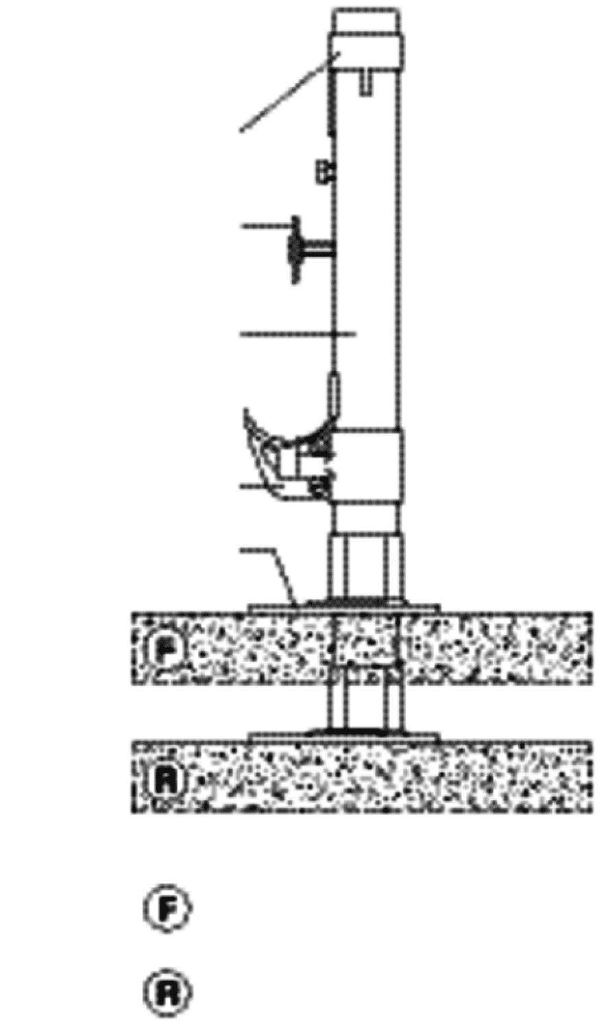 Zehnder Standkonsole STF 2 K zum Anschrauben 660mm, Nr. 605071