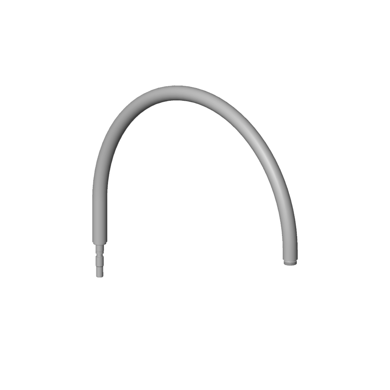 DO Rohr für Brausegarnitur ERSATZTEILE 90282208201 D 25 x 794 mm Chrom