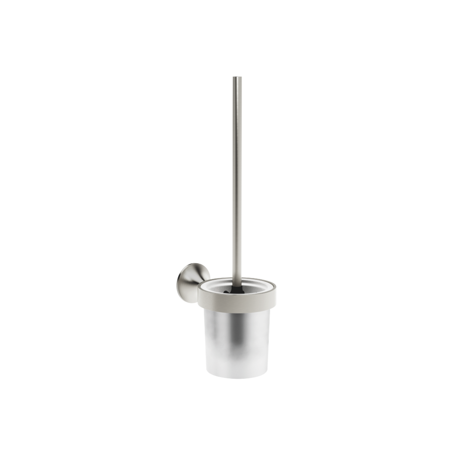 DO Toiletten-Bürstengarnitur, Wandmodell VAIA 83900809 Platin gebürstet
