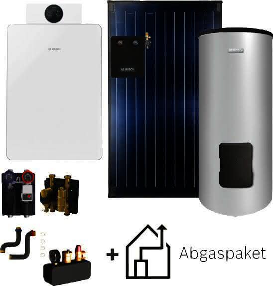 BOSCH Gas-BW-Premium-Paket BOPA GCFS8135 GC8800iF-30, 2xFKC, WS310-5, HS25/6,C93x