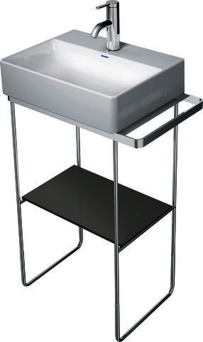 DU Glaseinleger in Metallkonsolen f. DuraSquare WT 073245, Flannel Grey