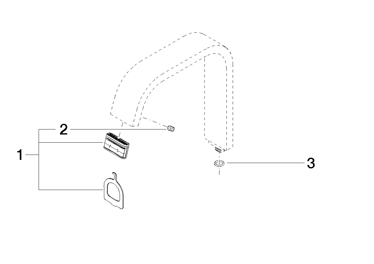 DO Auslauf ERSATZTEILE 90282226600 35 x 166 x 161 mm Platin gebürstet