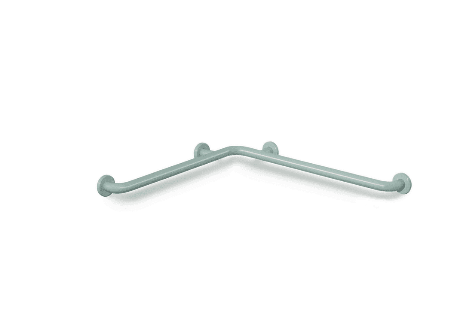HEWI Dusch-Wannenhdl. Ser 801 d:33, W1:762mm, W2:762mm lichtgrau