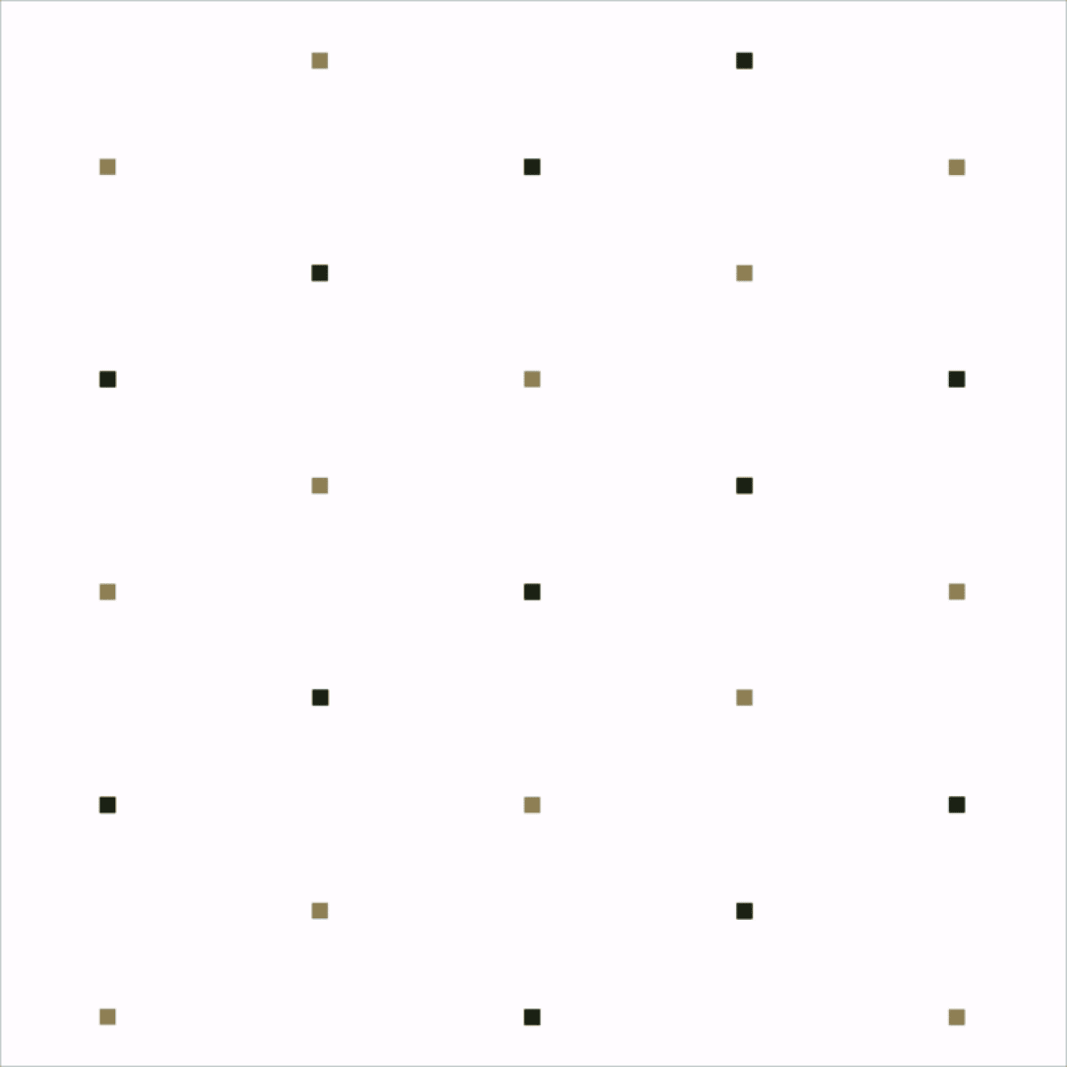 HEWI Duschvorhang squares umber/sand, Trevira CS, B:2000mm H:2000mm