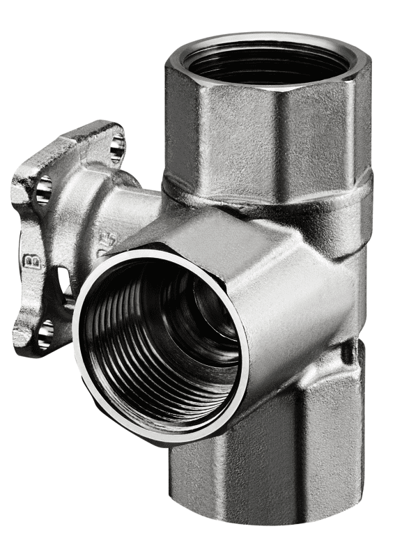 OVENTROP-Rückschichtkugelhahn DN 40, Rp 11/2, kvs 47,00, PN 16, Messin