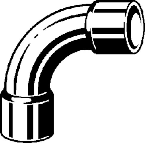 Viega Bogen 90 Grad 95002A in 54mm Kupfer