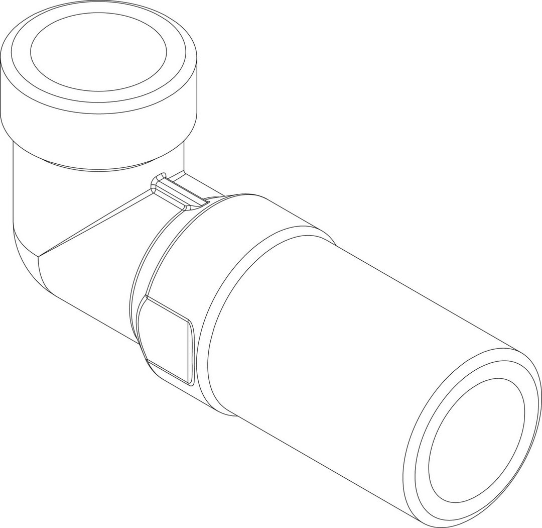 BOSCH Ersatzteil TTNR: 8737602560 Bogen 3/4" BOSCH Ersatzteil TTNR: 8737602560 Bogen 3/4"