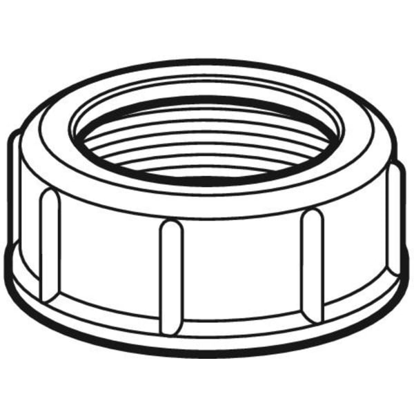 Geberit Überwurfmutter G1 1/2 weiß-alpin