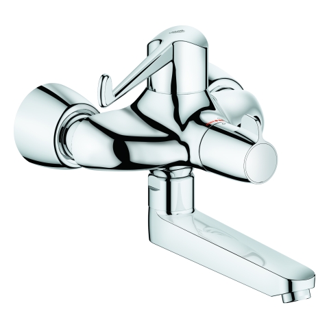 GROHE THM-WT-Batterie Grohtherm Special 34020_1 Wandmont. Armhebelbetät. chrom GROHE THM-WT-Batterie Grohtherm Special 34020_1 Wandmont. Armhebelbetät. chrom