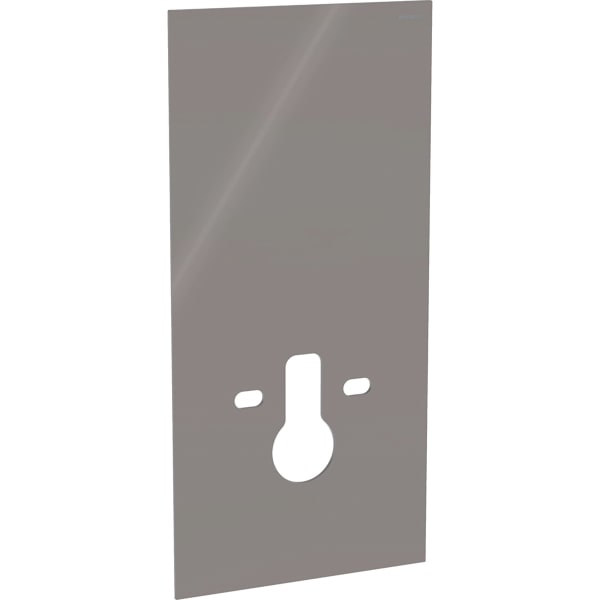 Geberit Frontverkleidung für Geberit Monolith für WWC Bef. 18 u. 23cm Glas umbra