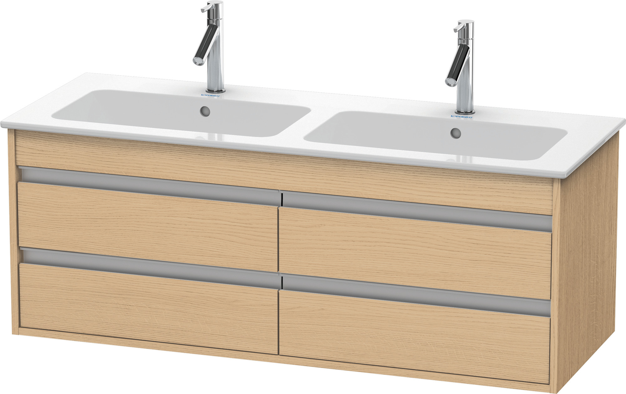 Duravit WTU Ketho 4 Schubk. 480x1270x475mm f. ME by Starck, Eiche Natur