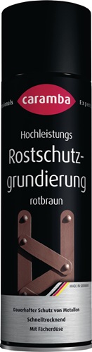 Hochl.Rostschutzgrundierung rotbraun 500 ml Spraydose CARAMBA Hochl.Rostschutzgrundierung rotbraun 500 ml Spraydose CARAMBA