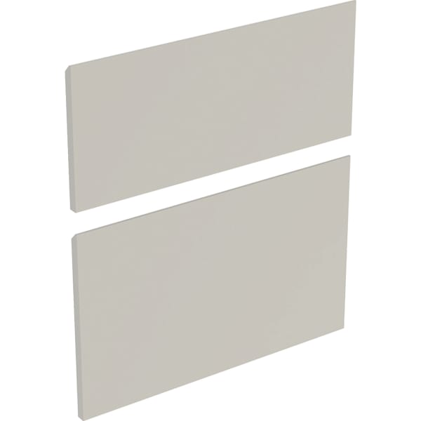 Geberit Set Schubladenfront f. US für MWT B:55cm, sandgrau matt