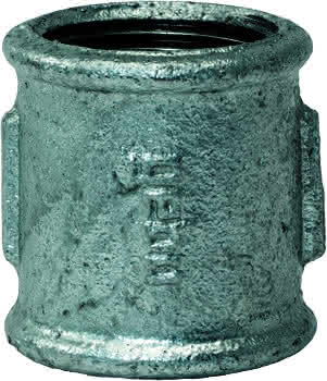 gebofittings Temperguss Gewindefittings 270 - Muffe 1", verzinkt gebofittings Temperguss Gewindefittings 270 - Muffe 1", verzinkt