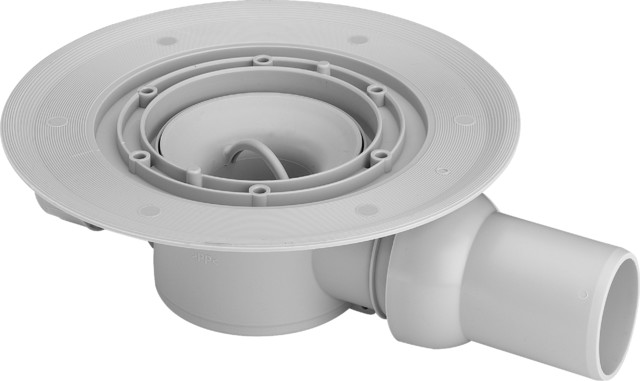 Viega Badablauf Advantix 4935.6 50 mm (DN50) Kunststoff grau