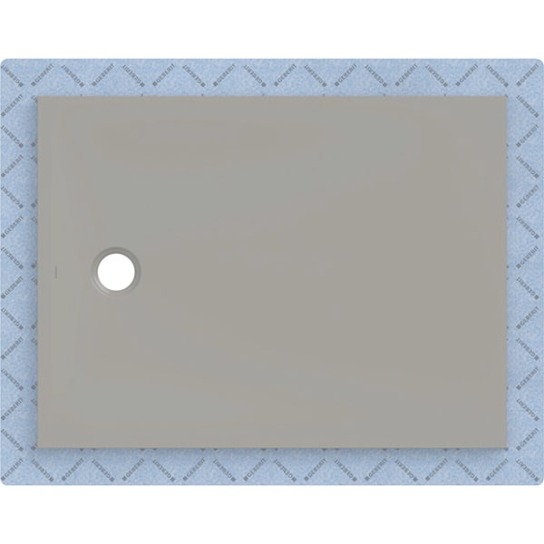 Geberit CleanFloor30 Duschfläche 120 x 90 cm integriert, mit Dichtvlies, grau matt