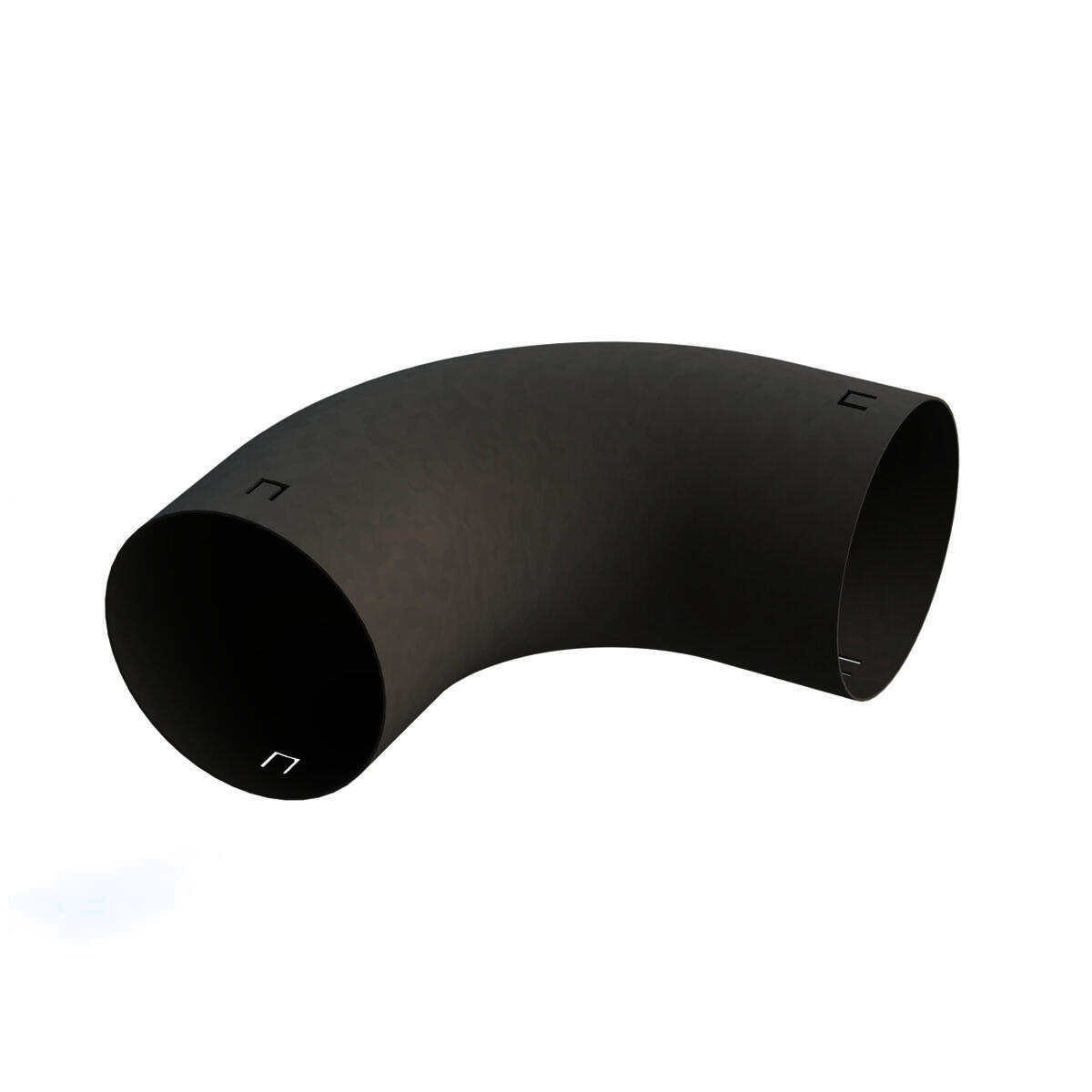 HELIOS Kurzbogen zu flex. Rohrsystem FRS-B 75, 90 Grad HELIOS Kurzbogen zu flex. Rohrsystem FRS-B 75, 90 Grad