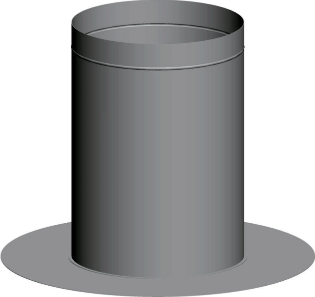 Wolf Flachdachkragen DN350 aus Edelstahl Wolf Flachdachkragen DN350 aus Edelstahl