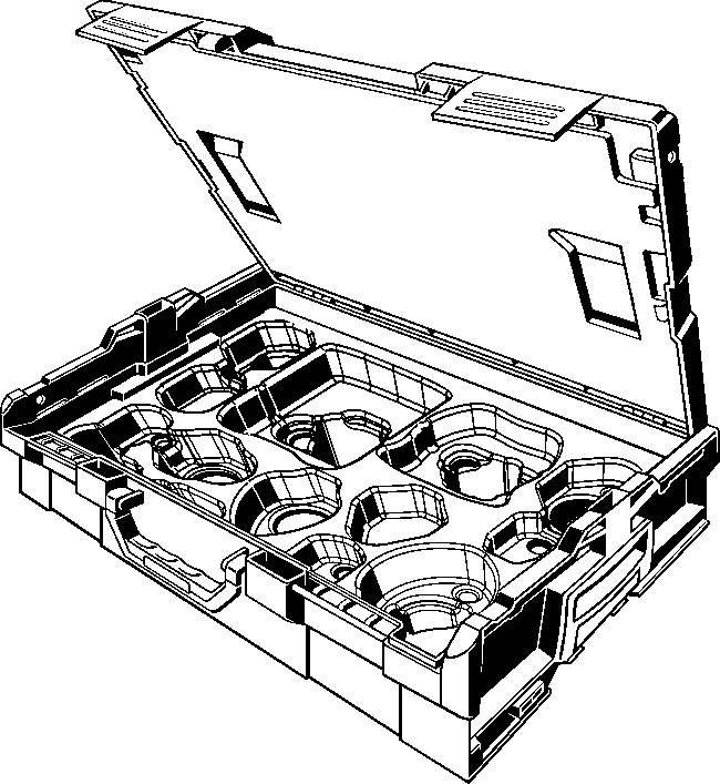 Viega Systemkoffer 2202.62 ohne Pressringe und Gelenkzugbacke