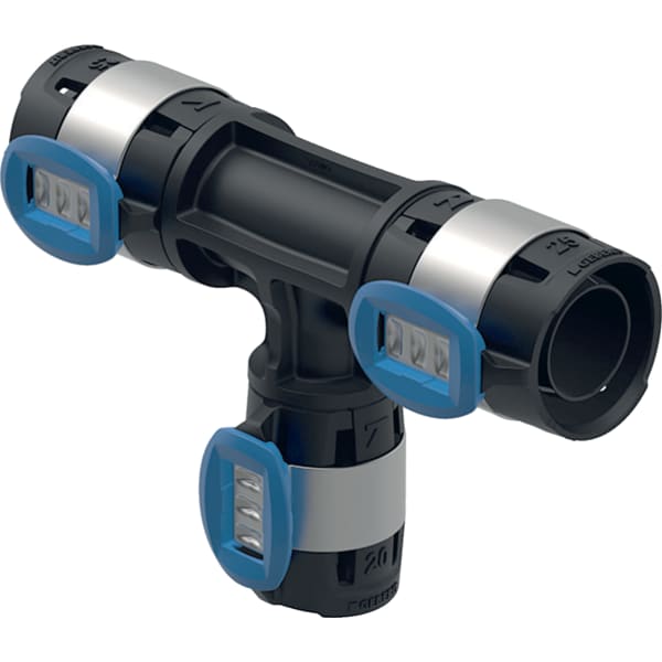 Geberit FlowFit T-Stück reduziert PPSU d25-20-25